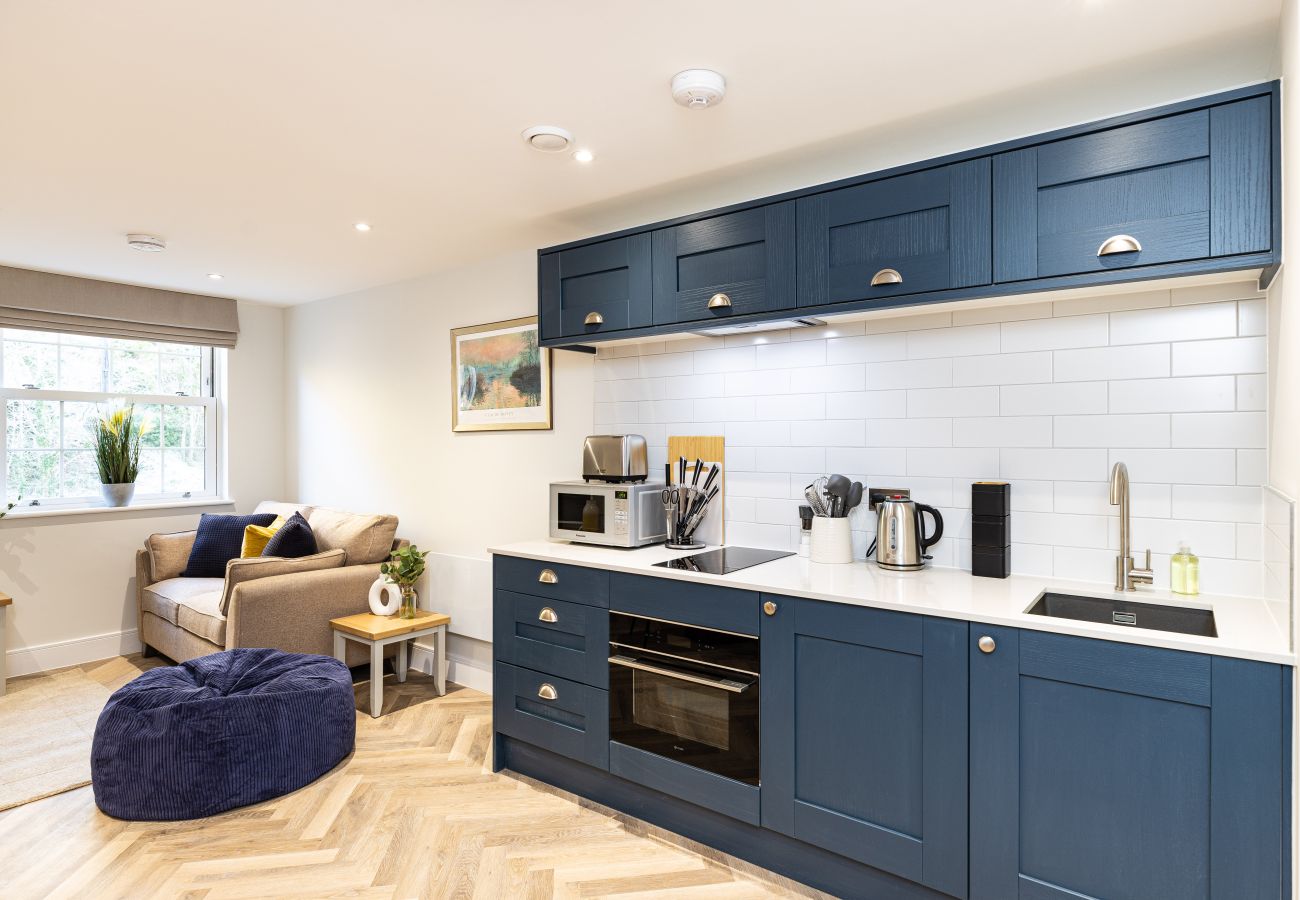 Image showing the well equipped kitchen of Rock Mill Apartment 19