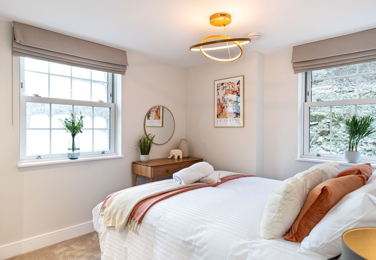 Image showing bedroom 2 with plenty of natural light inside Rock Mill Apartment 22