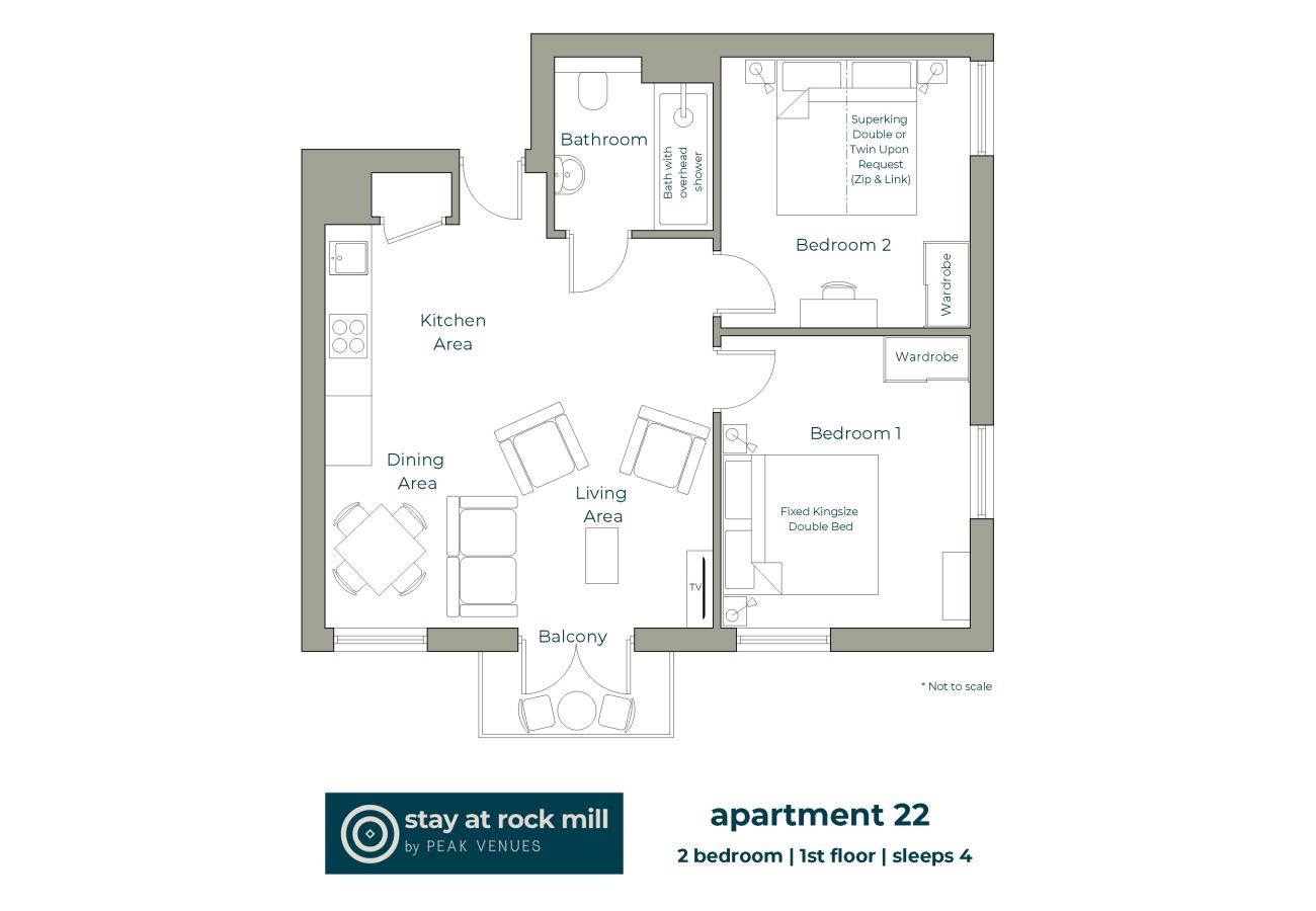Floorplan for Apartment 22