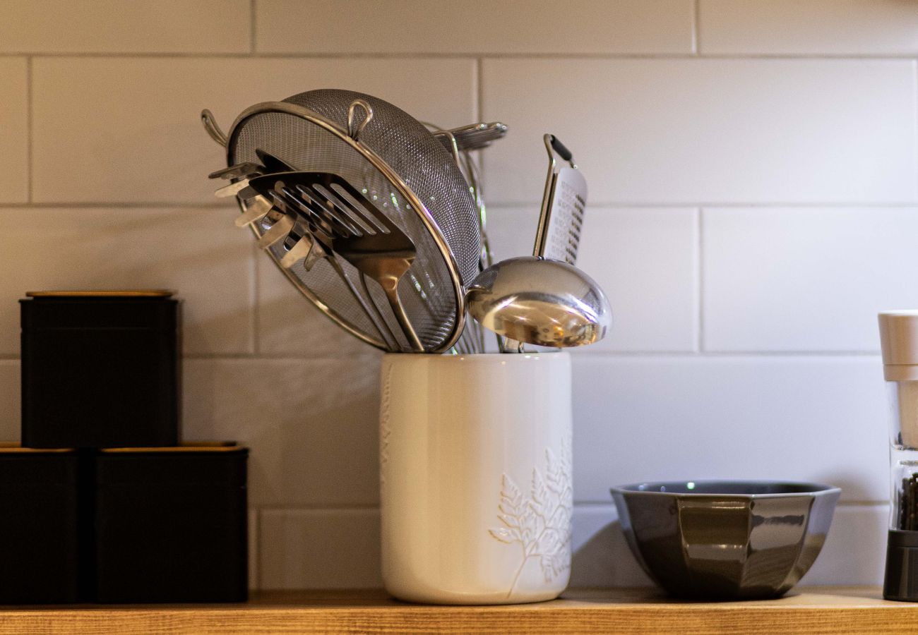 Image showing kitchen details of Rock mill holiday apartment 27