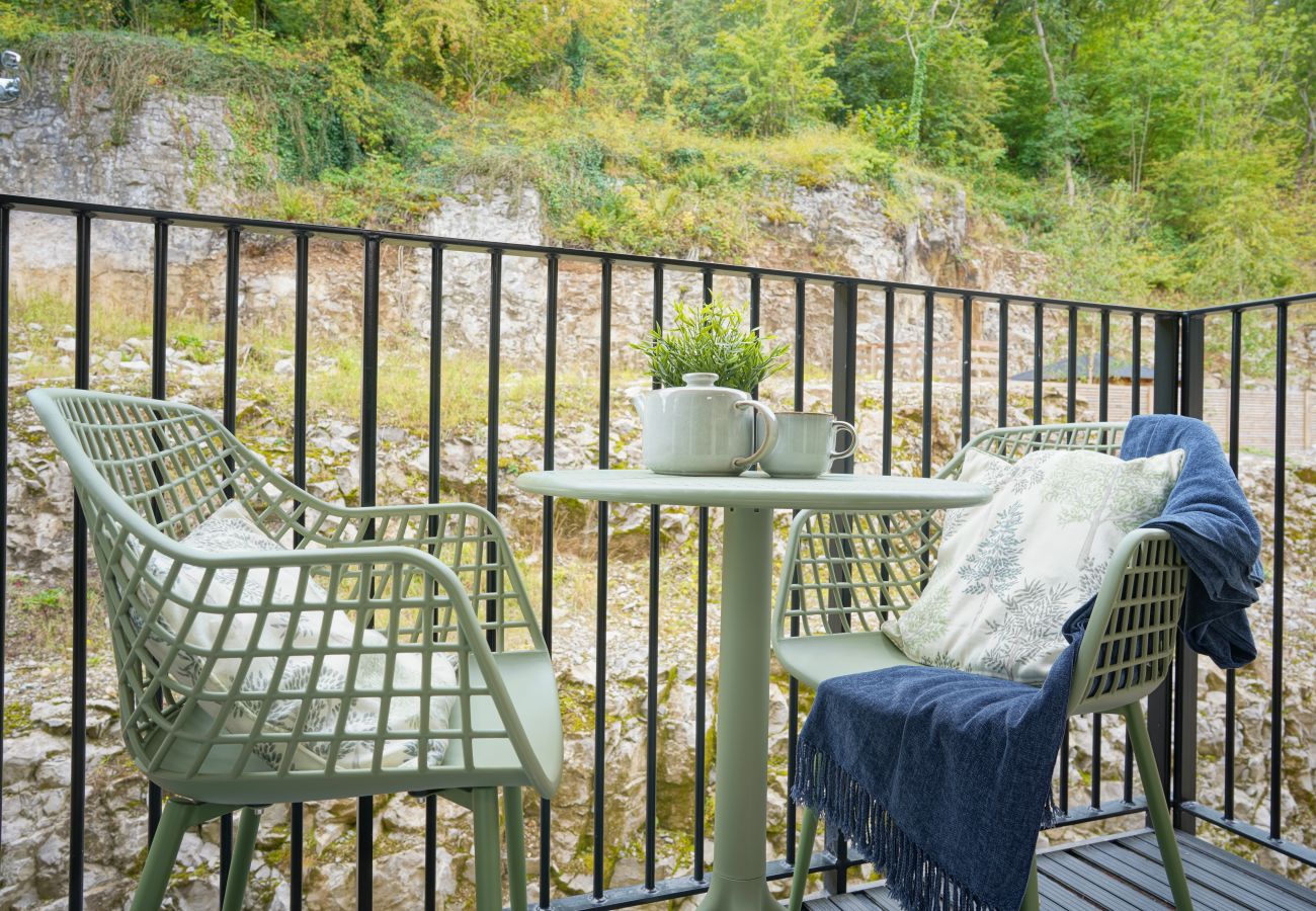 Image showing the balcony area at Rock mill luxury apartment 27