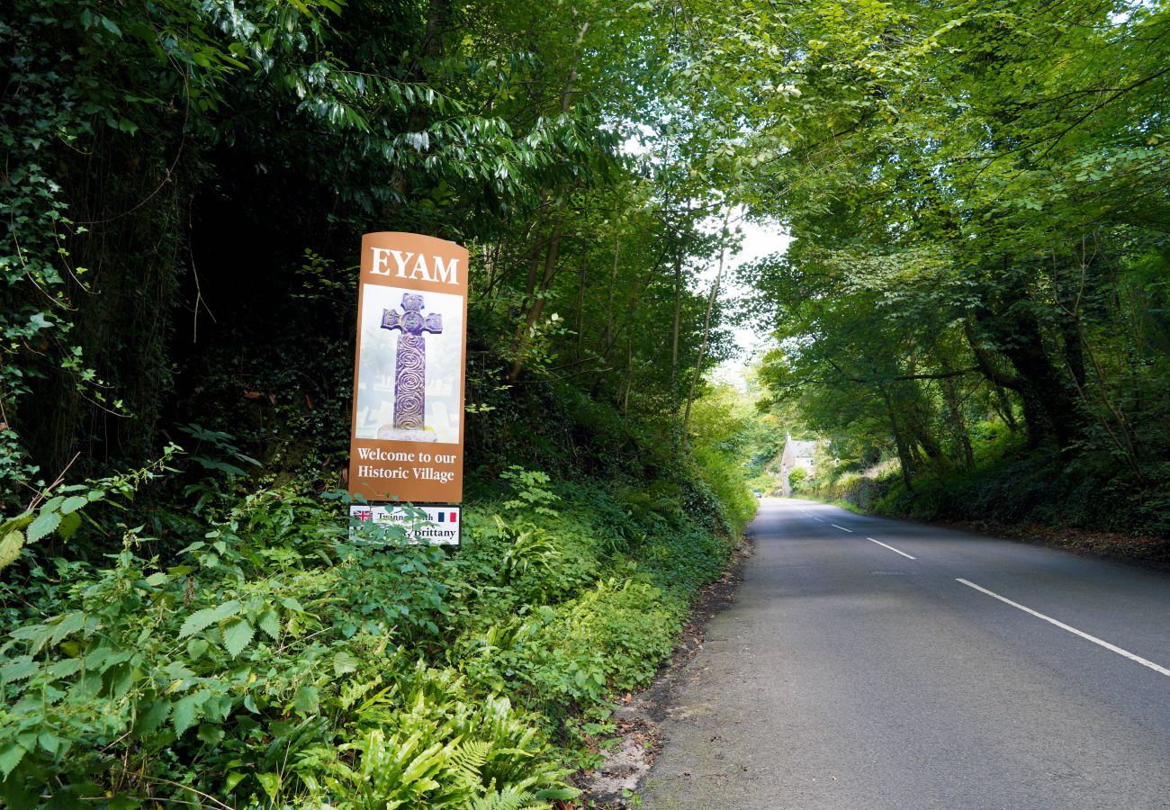 Image showing the village of Eyam in the Peak District