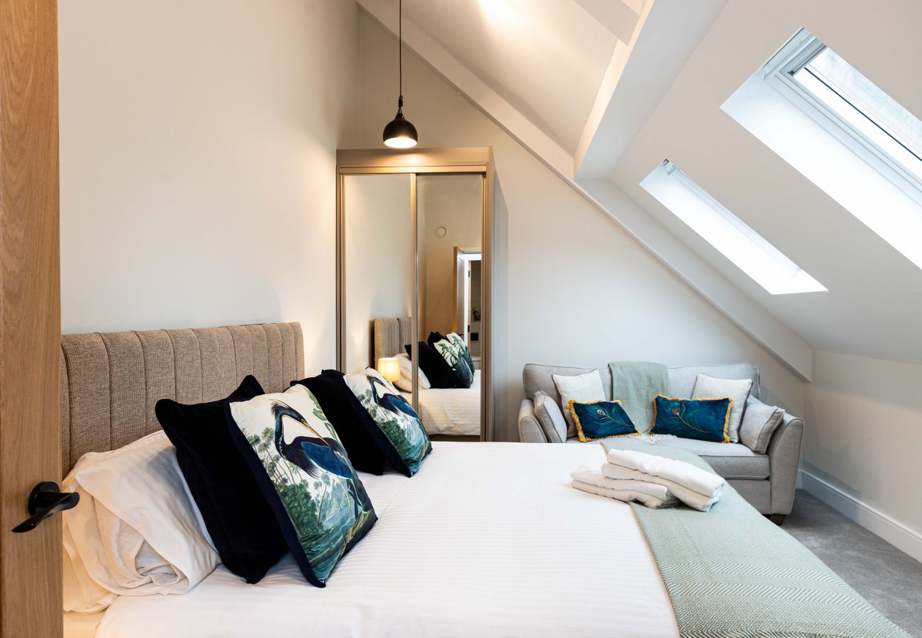 Image showing bedroom 2 in rock mill luxury duplex apartment 42