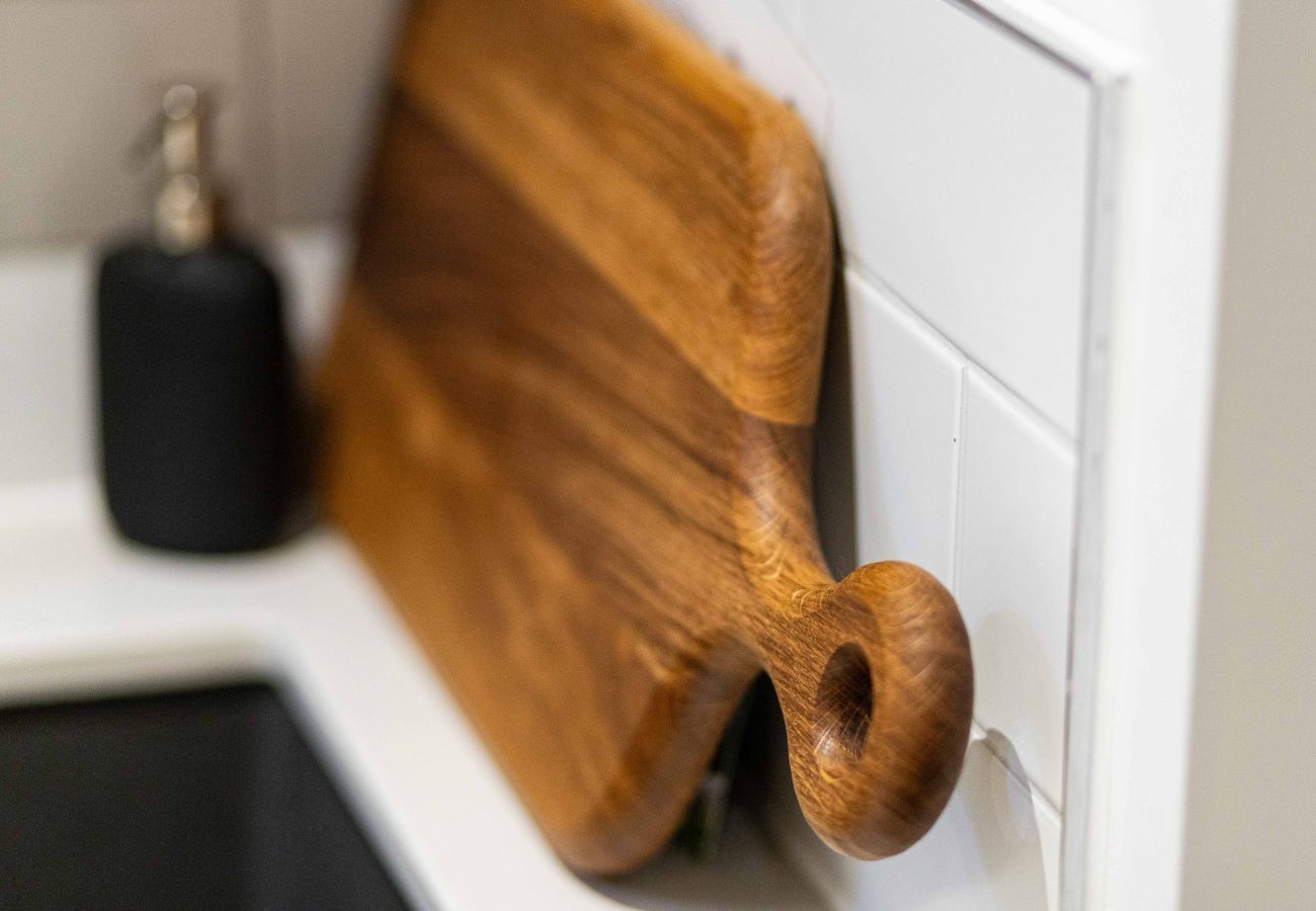 Image showing the kitchen details inside rock mill luxury apartment 32