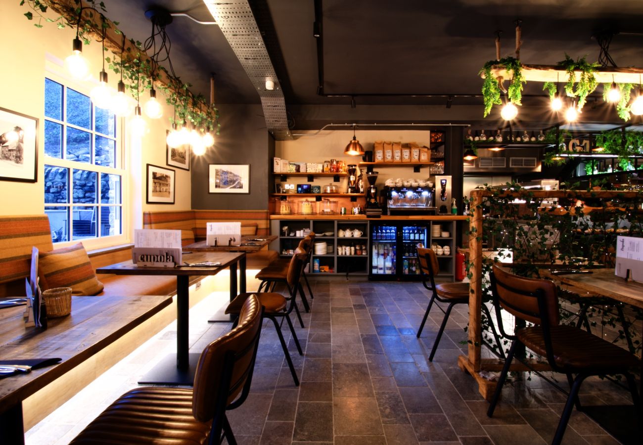 Image showing inside The Cupola cafe next door to Rock Mill in Stoney Middleton