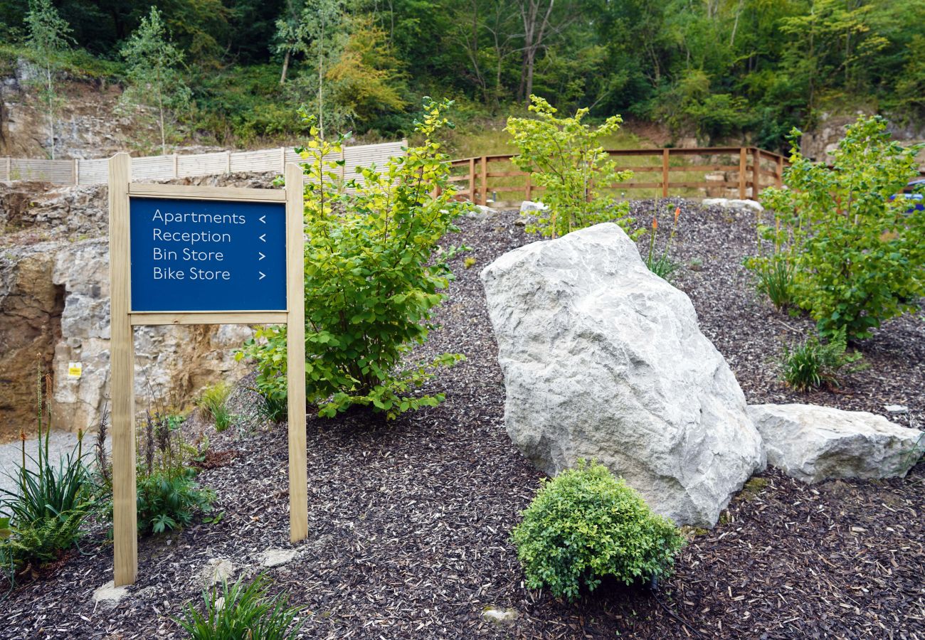 Image showing the clear to follow signage at Rock Mill Holiday Apartments