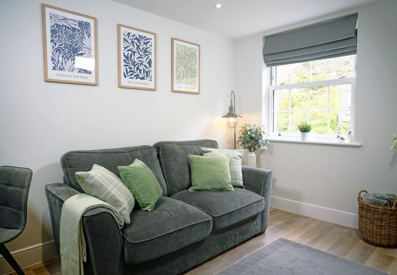 Image showing the relaxed seating area inside Rock Mill Apartment 36