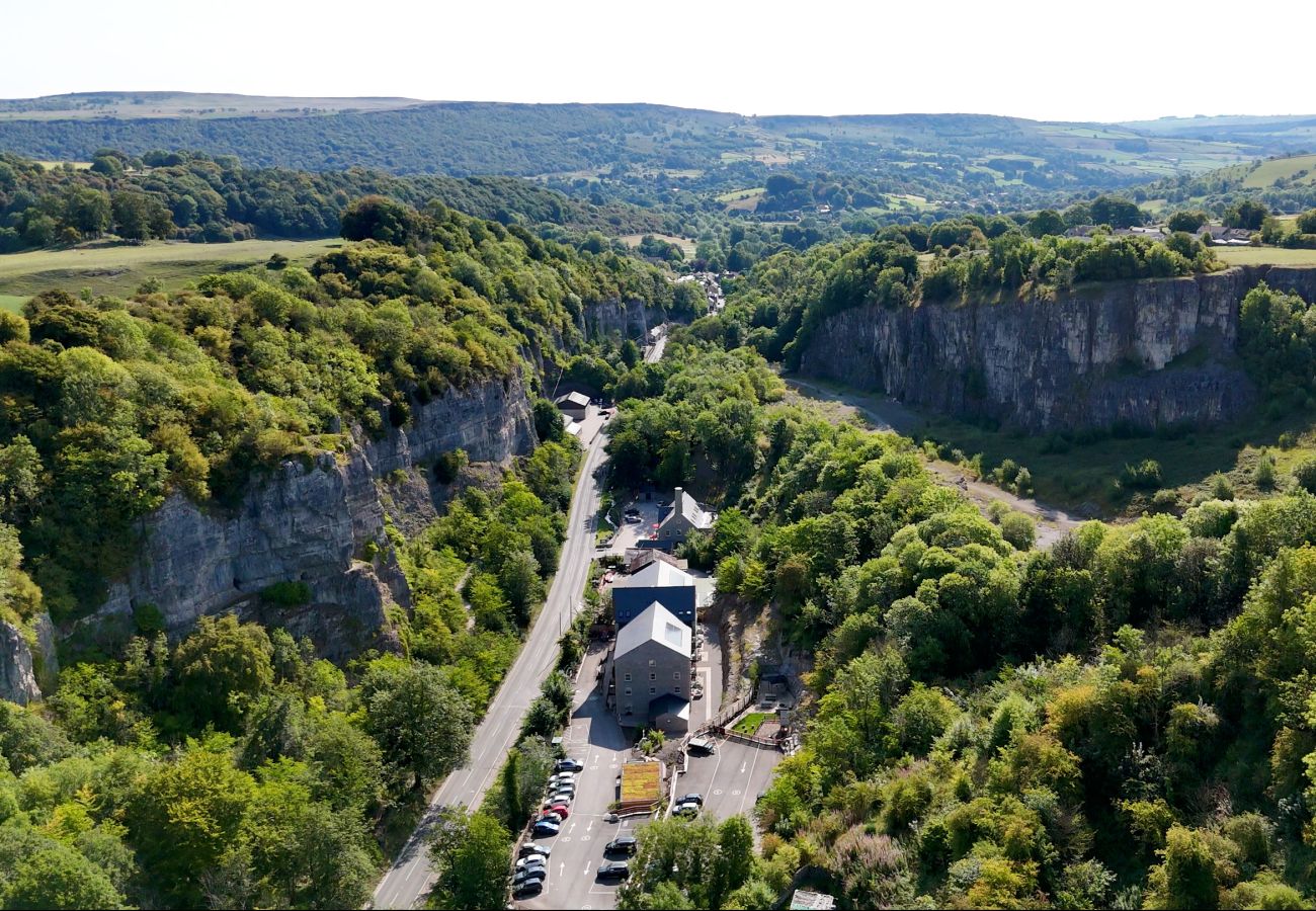 Aerial image of Rock Mill Apartments, Peak District